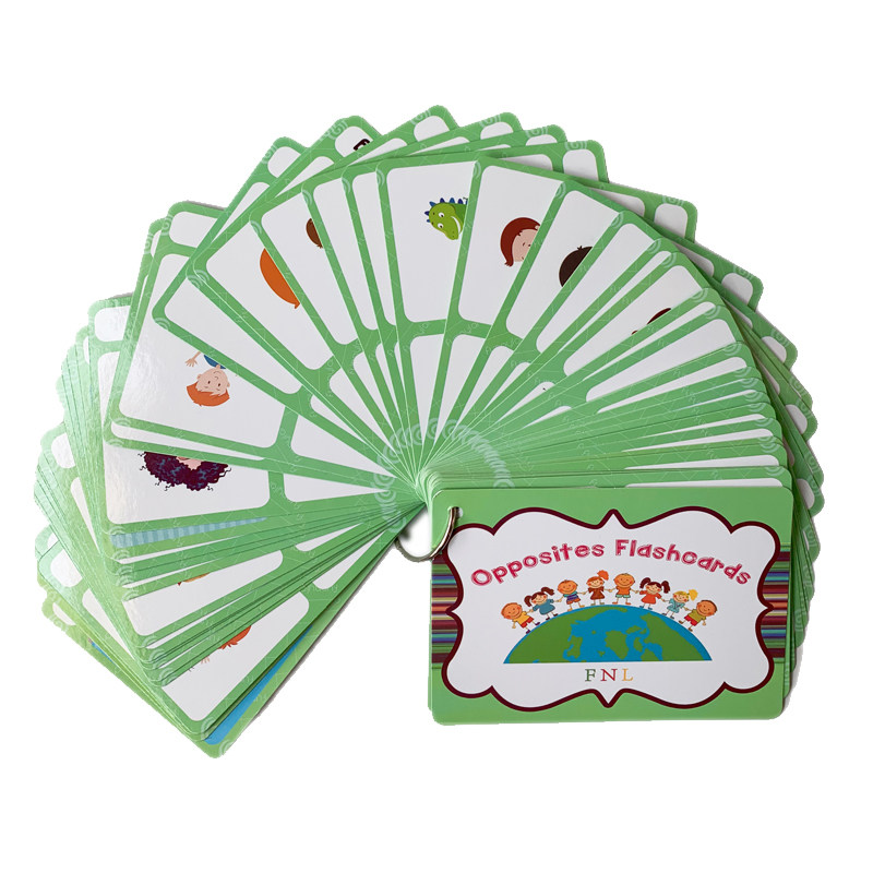 Kids Education Age - De 100 Groepen Tegenstellingen Flashcards Engelse
