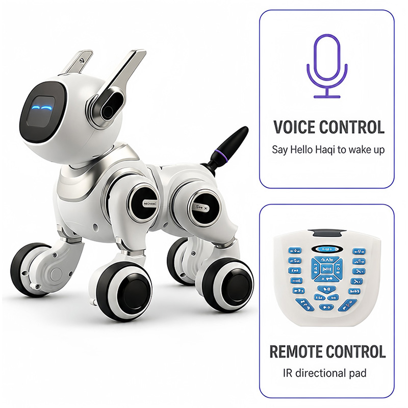 Kids Education Learning - Interactieve robot hond G110 voor kinderen,