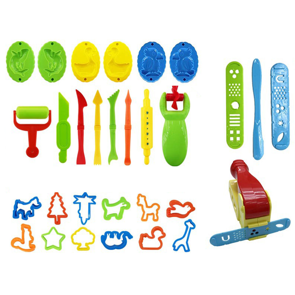 Happy Kids Education - 1 set educatieve plasticinevormen, doe-het-zelf kleiset