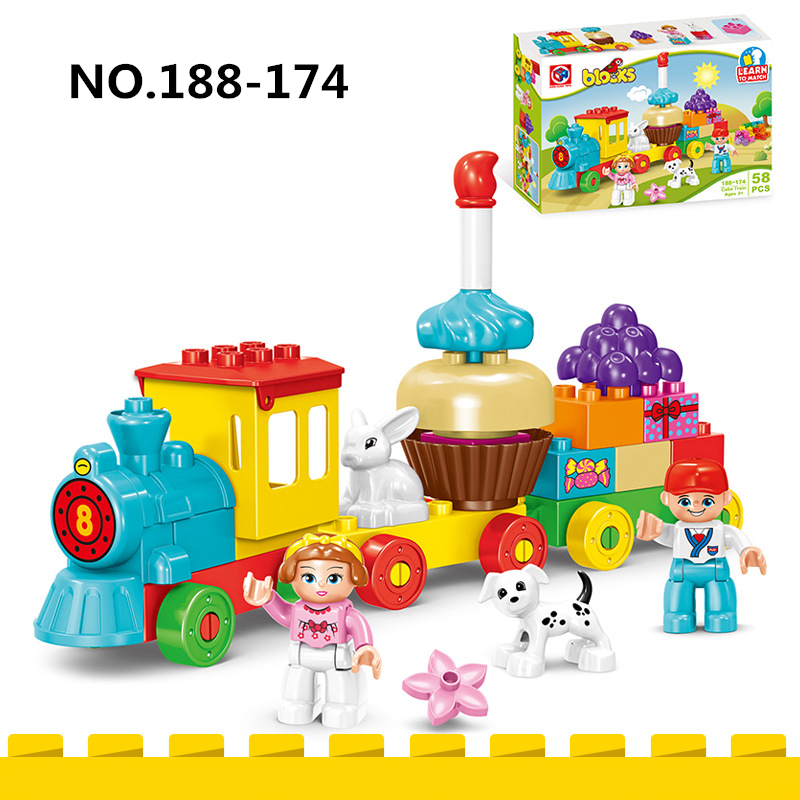Happy Kids Education - 58 stks/set Creatieve Gelukkige Verjaardag Taart