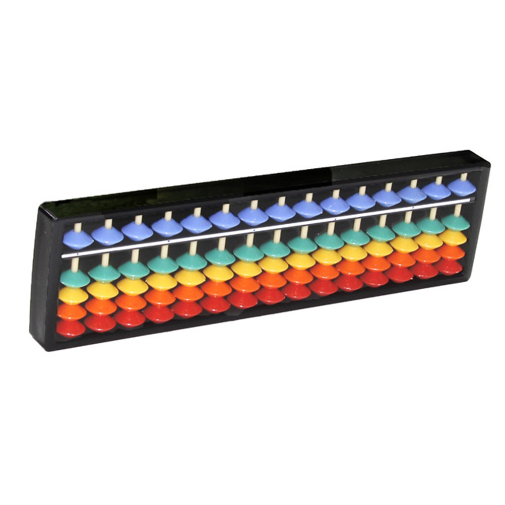 Kids Education Calculator - 3 stuks plastic rekenrek met 15