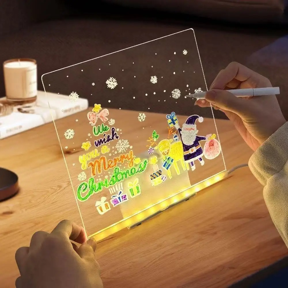 Kids Education Age - Magic Glow Kids Tekentafel: Herbruikbare LCD-tablet,