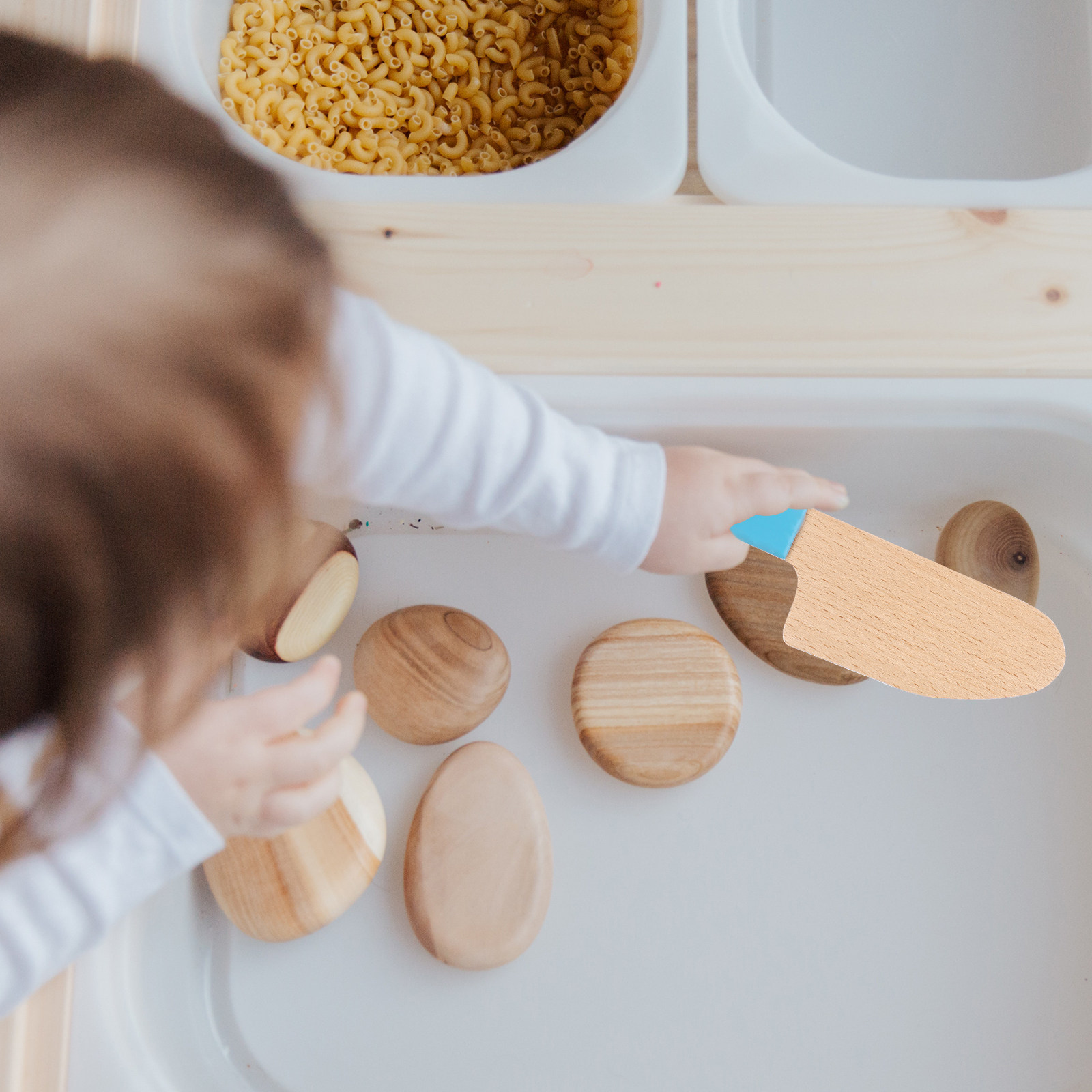 Happy Kids Education - Creatieve keukenset met speelmessen, grappige kindersnijder,