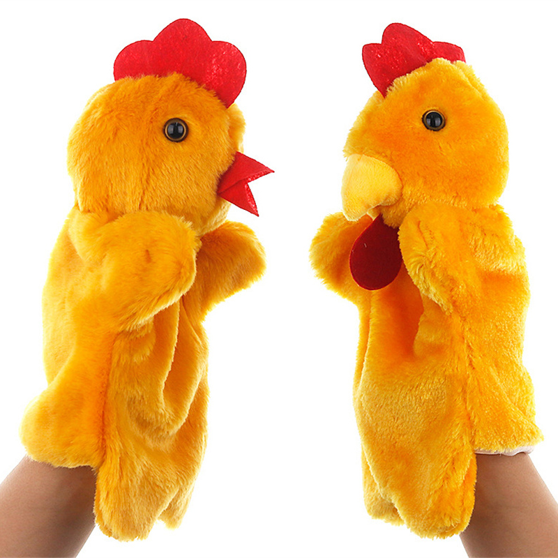 Kids Education Movies - Kuiken Kip Handpop Dierenriem Haan Kip