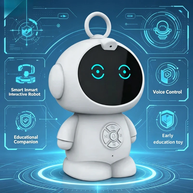 Kids Education Learning - Slimme AI-robot WiFi vroeg educatief speelgoed