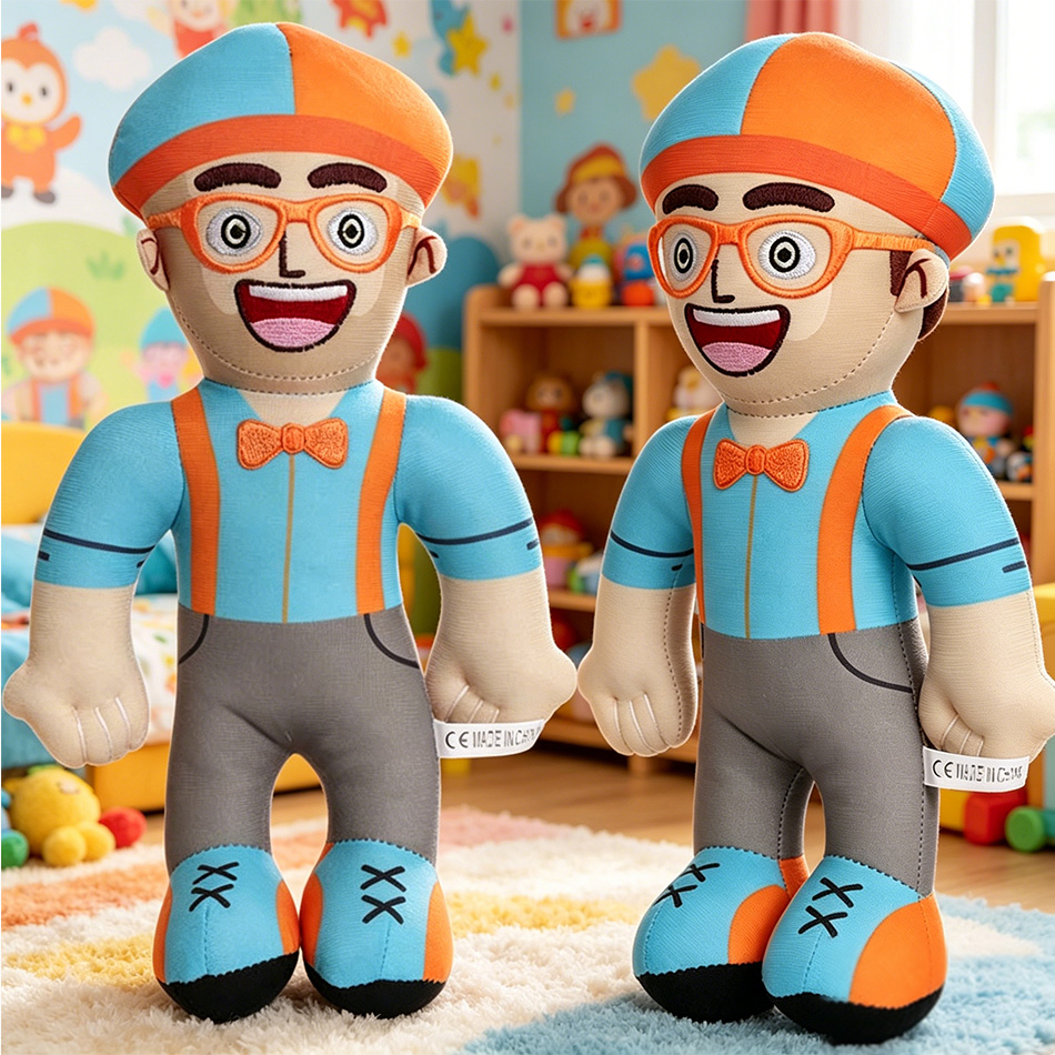 Kids Education Movies - Bli ppied Pluche Pop 29cm Zacht