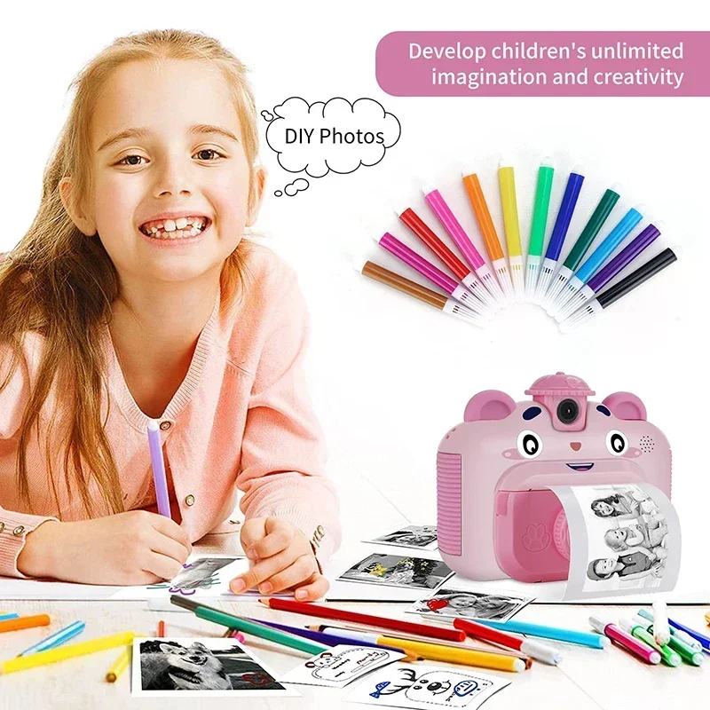 Kids Education News - Nieuwe instant print camera met thermisch