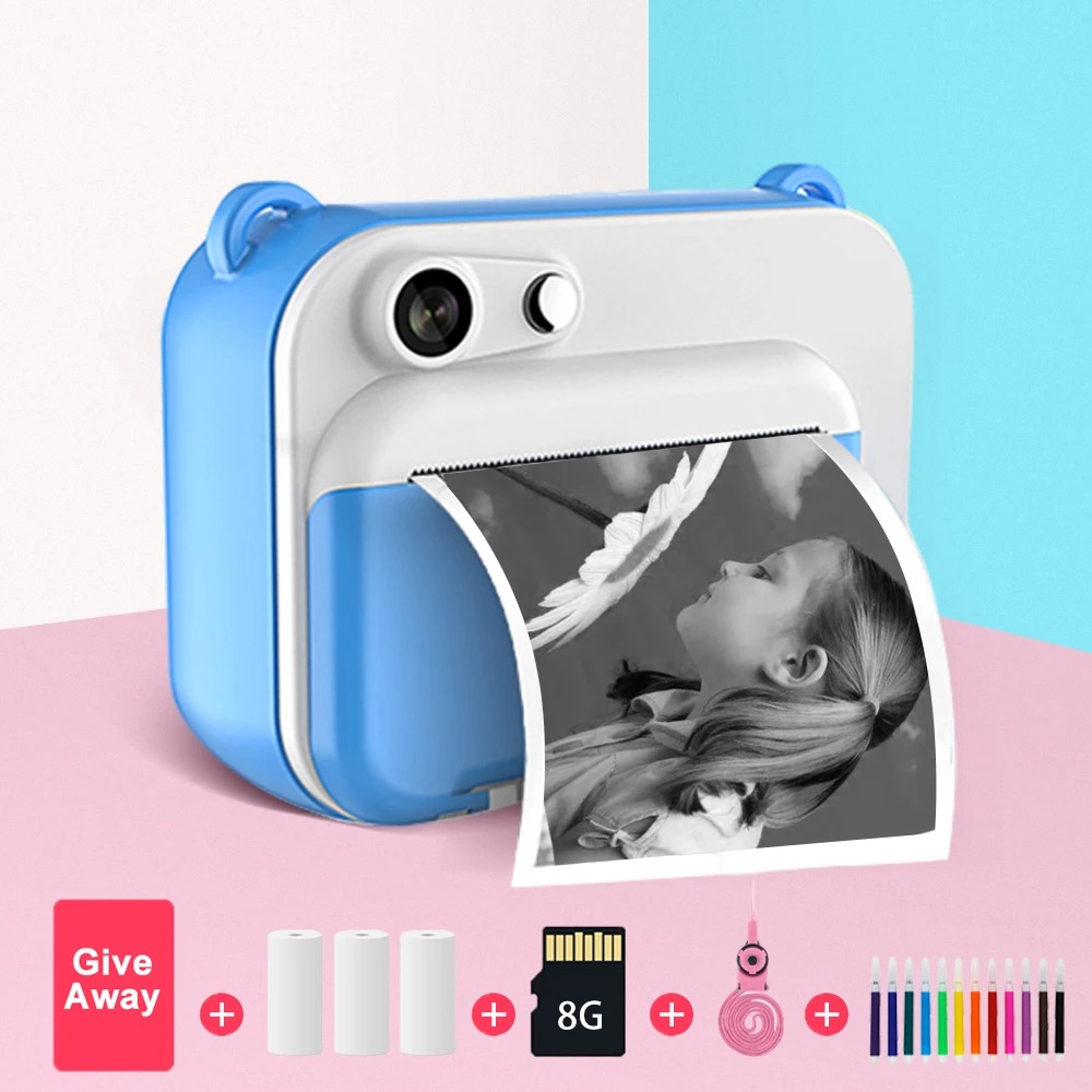 Kids Education News - Kindercamera met print Instant Print-camera voor