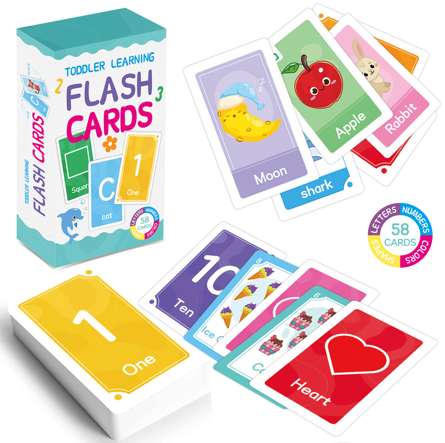 58 stuks ABC Alfabet Flashcard - Kids Education Learning recensie en prijs