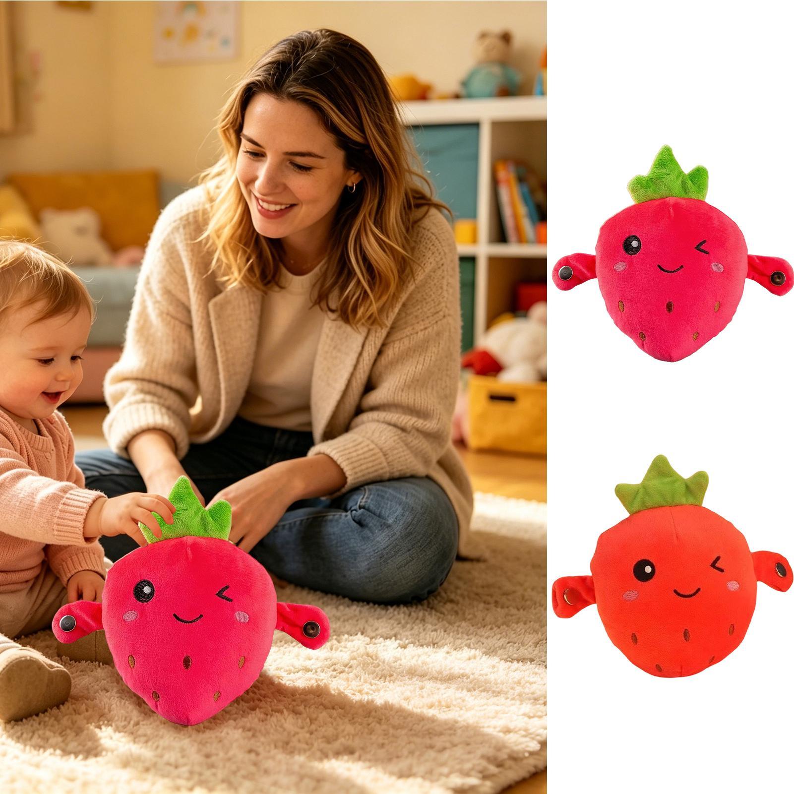 Aardbeienpluche knuffel Educat - Kids Education Movies recensie en prijs