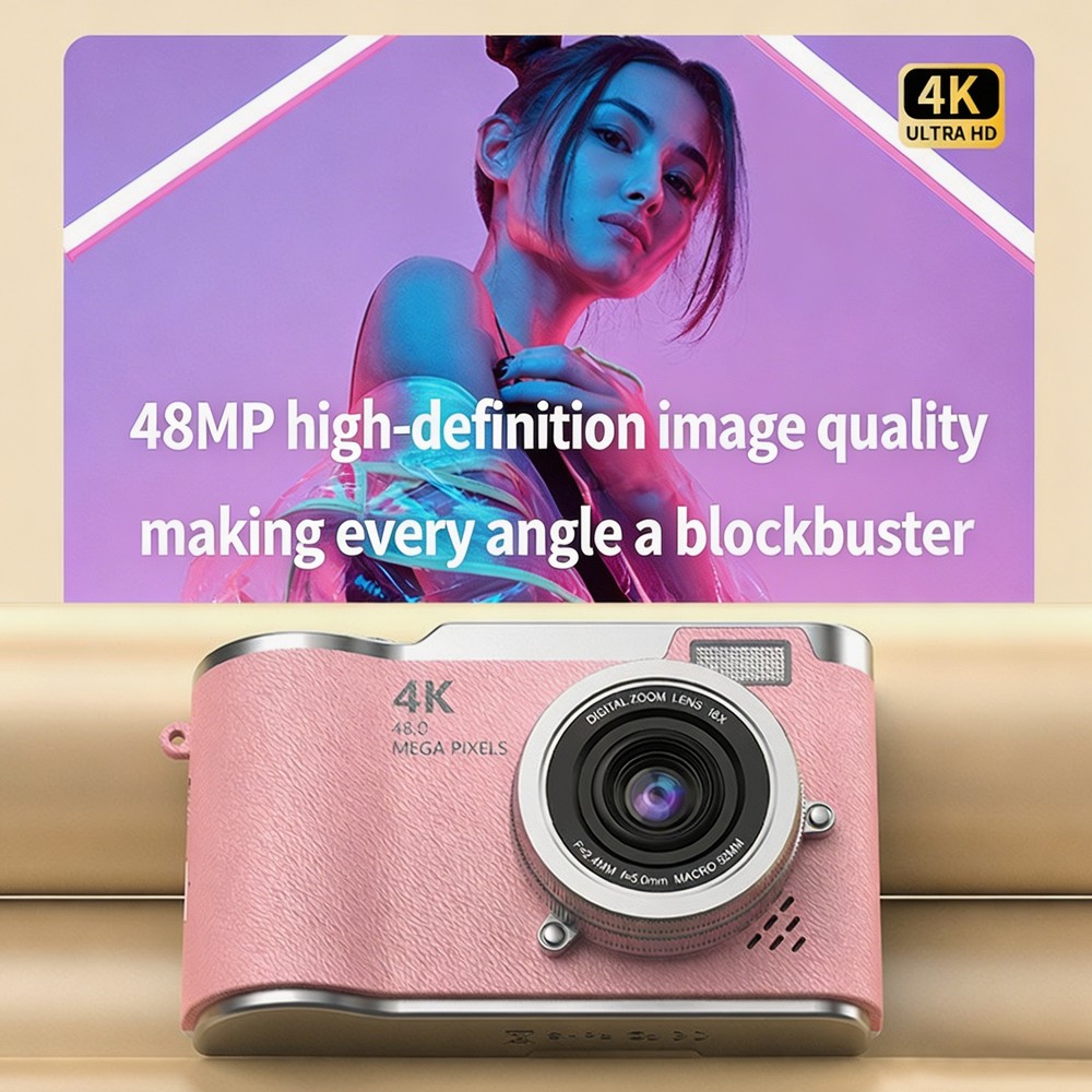 Draagbare 4K CCD Digitale Came - Kids Education News recensie en prijs