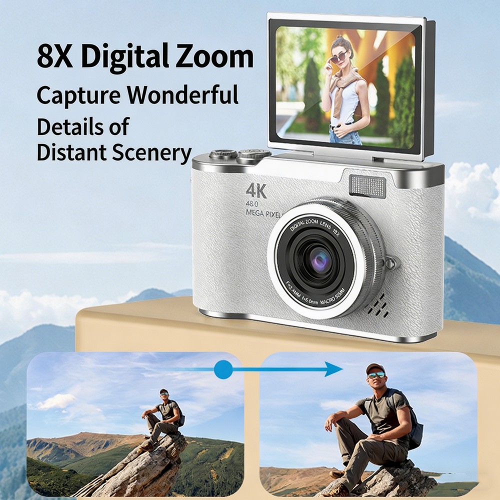 Draagbare 4K CCD Digitale Came - Kids Education News recensie en prijs