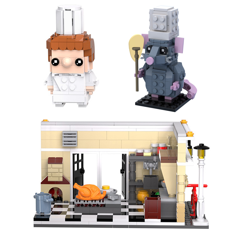 MOC Remy De Rat Bricks Film Re - Kids Education Movies recensie en prijs
