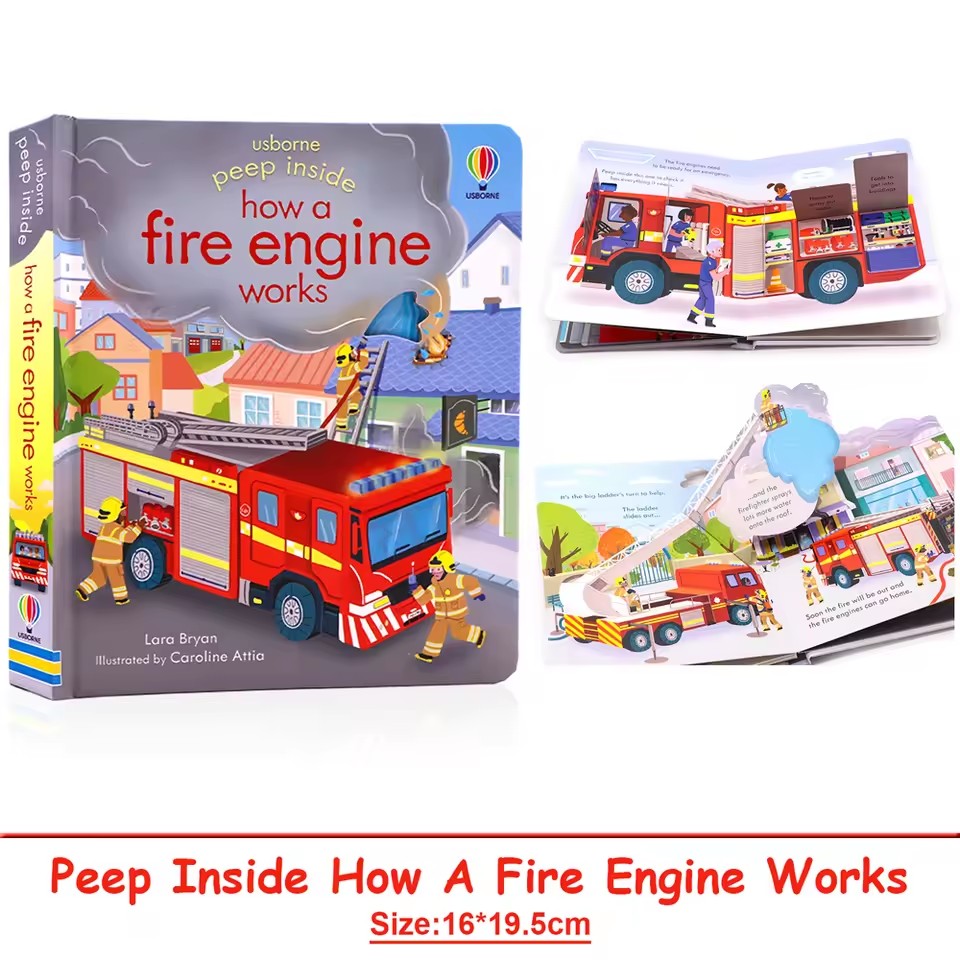 Usborne Peep Inside Hoe een br - Kids Education Age recensie en prijs