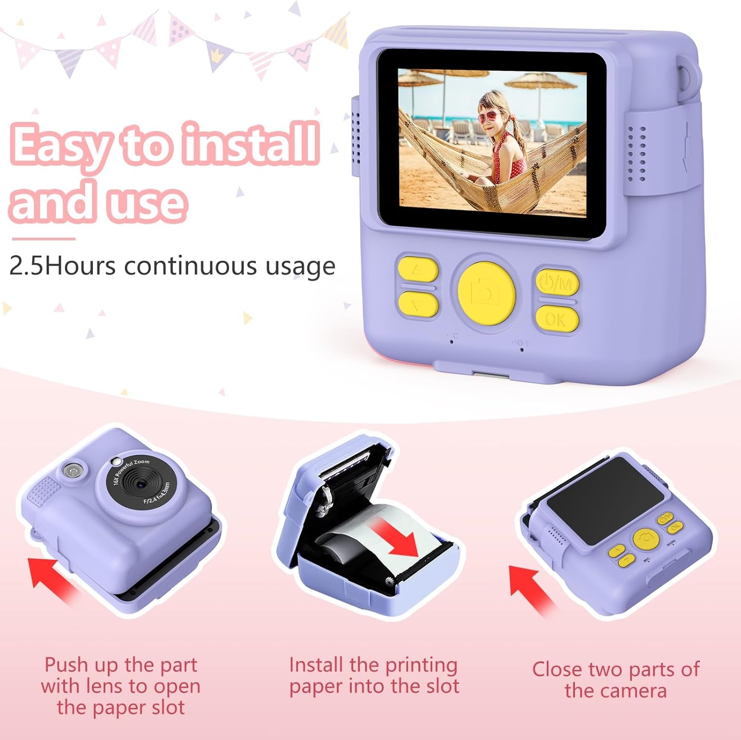 Instantprint Camera Voor Kinde - Kids Education News recensie en prijs