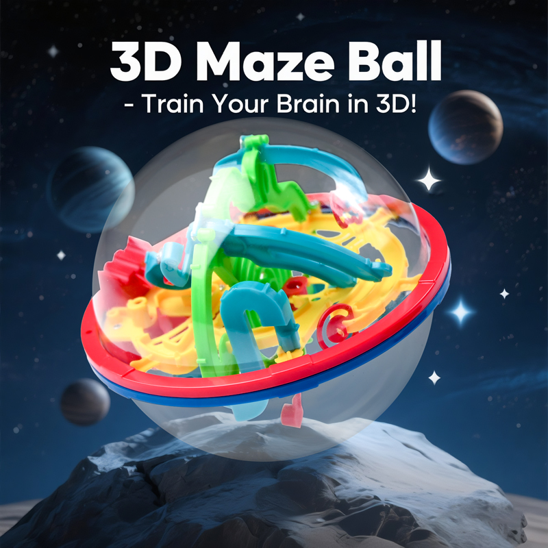 3D Magische Bal Labyrint Brain - Kids Education Level recensie en prijs