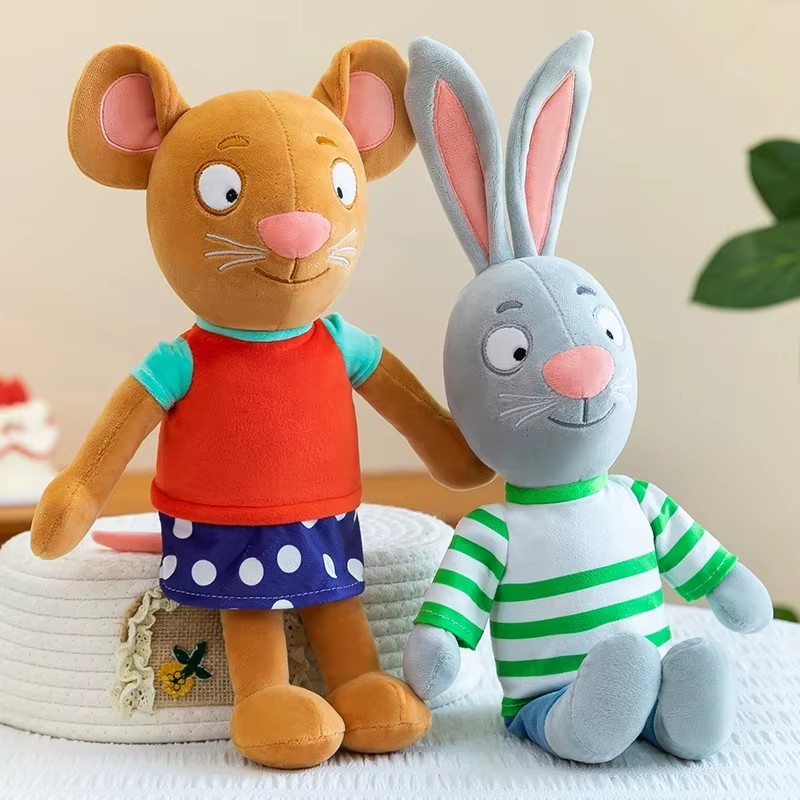 Grote 60cm Pip en Posy knuffel - Kids Education Movies recensie en prijs