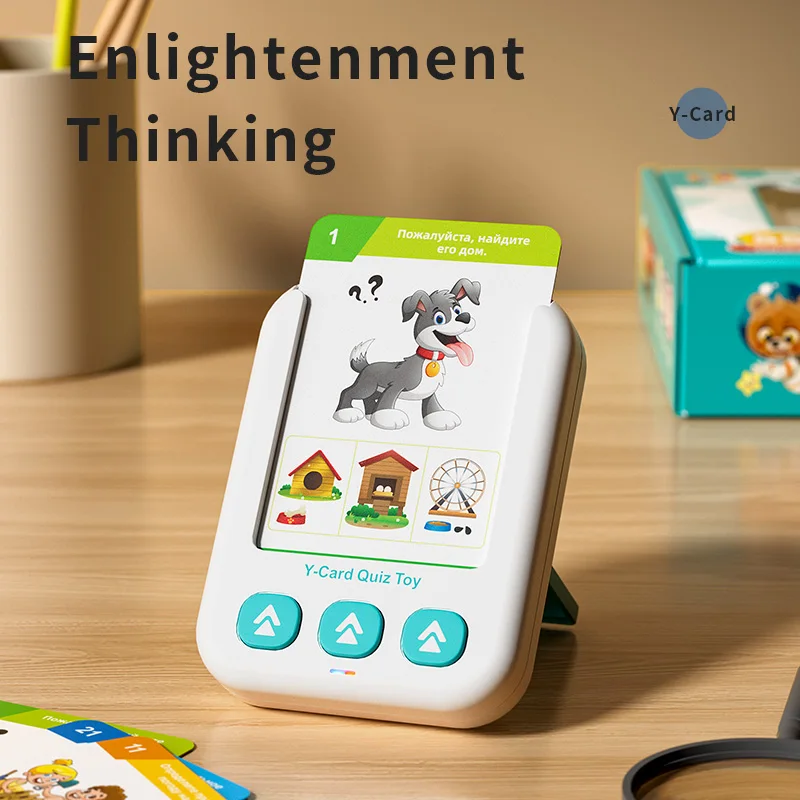 Russische pratende flitskaarte - Kids Education Words recensie en prijs