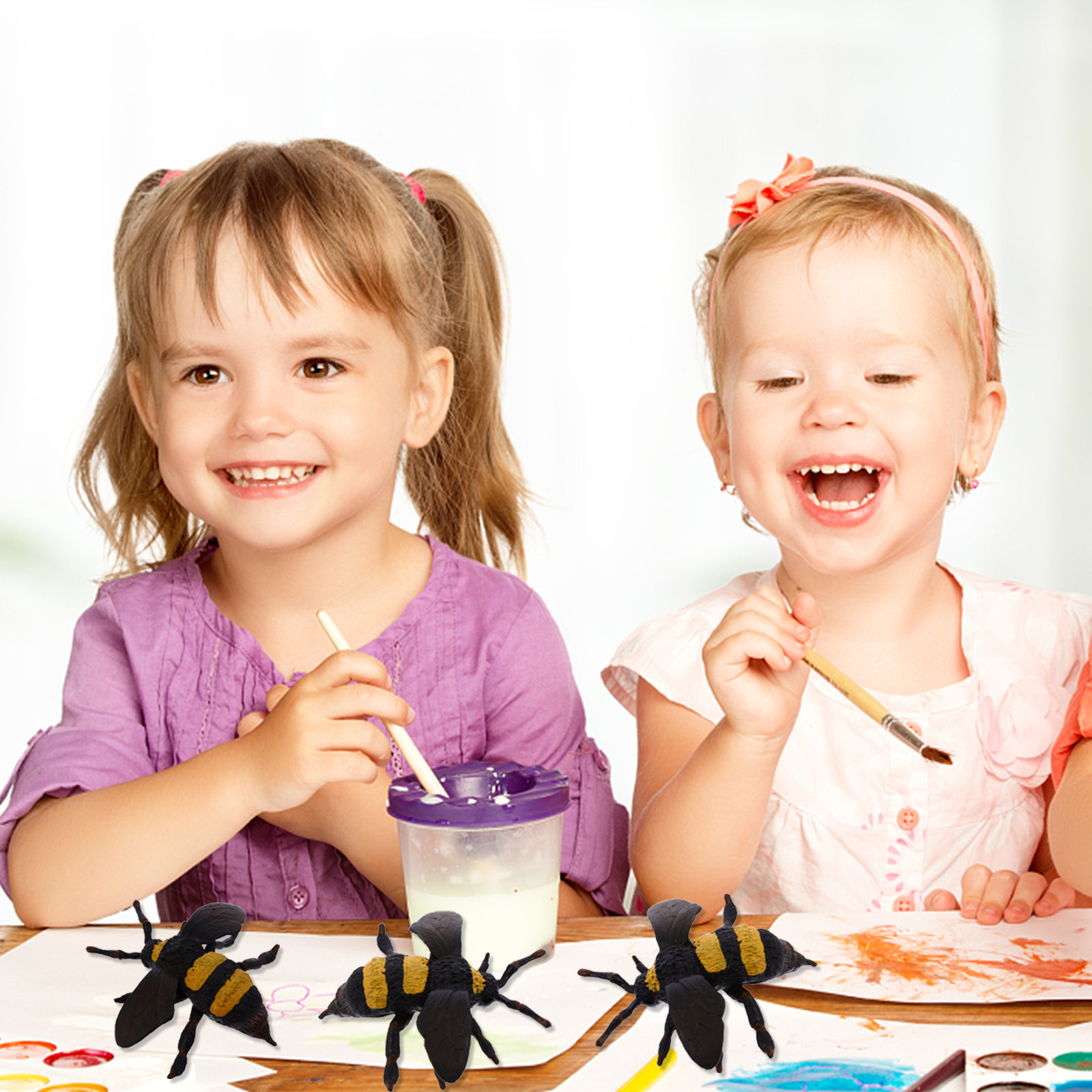 3 stuks realistische bijenvorm - Kids Education Learning recensie en prijs