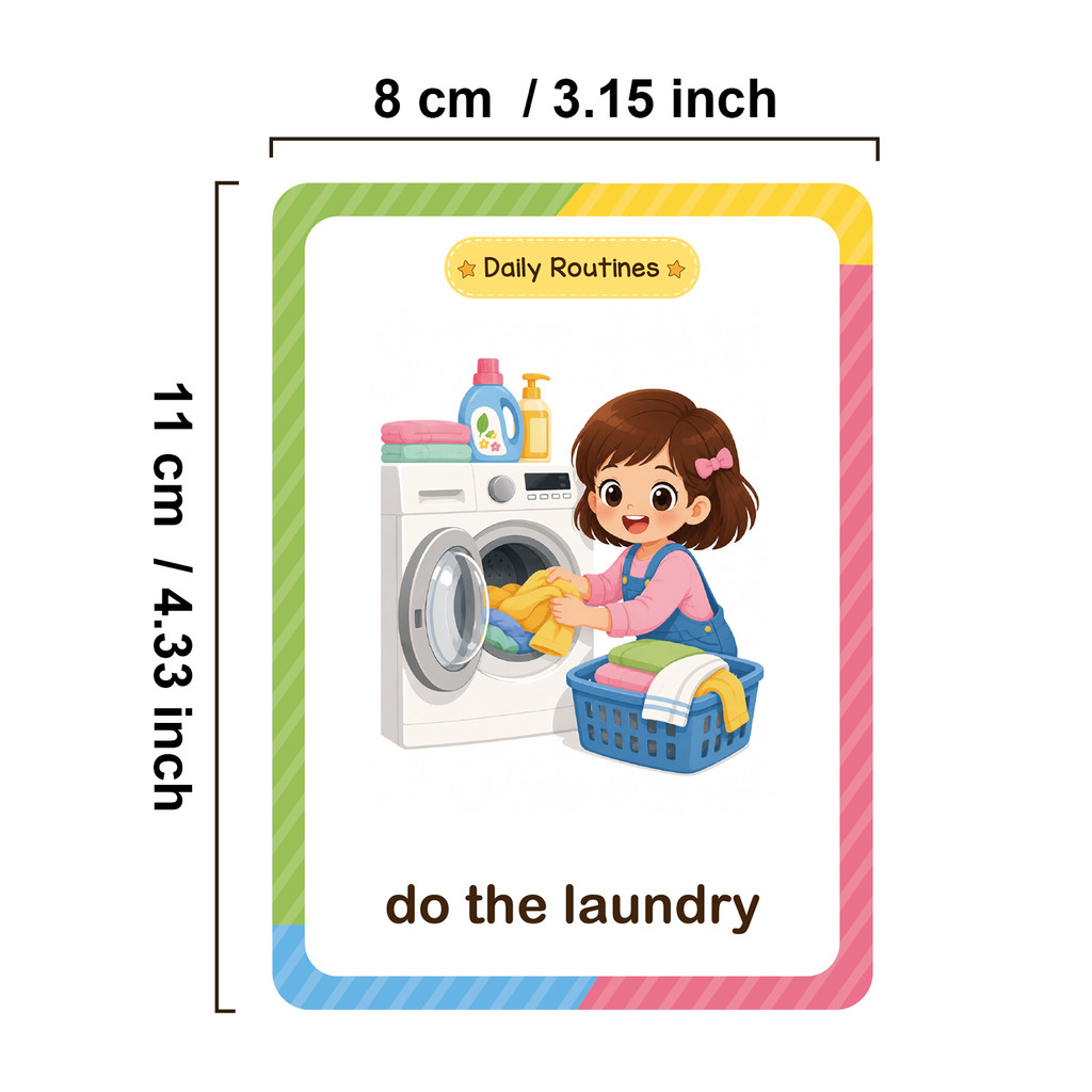38 Woorden Dagelijkse routine- - Kids Education Words recensie en prijs