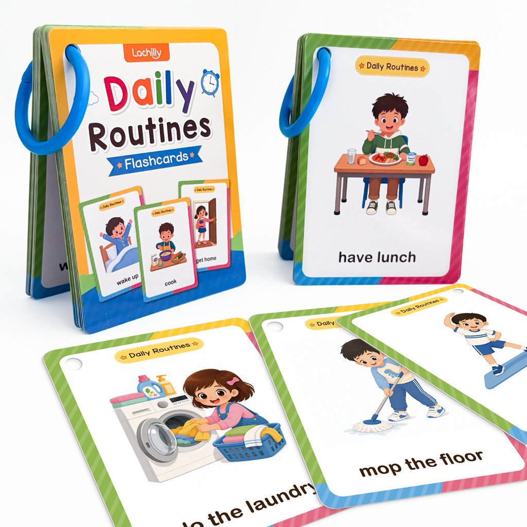 38 Woorden Dagelijkse routine- - Kids Education Words recensie en prijs