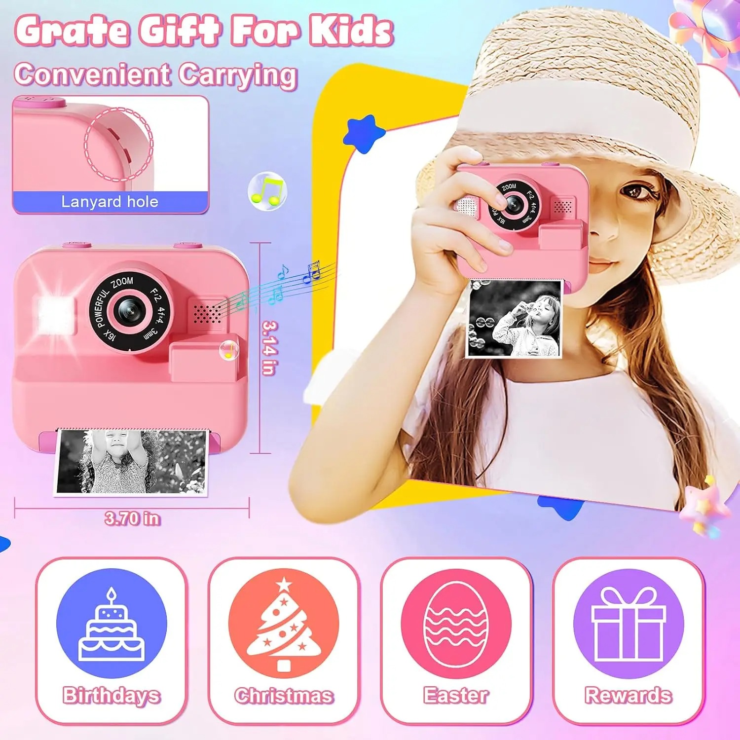 newInstant Print Camera Met 32 - Kids Education News recensie en prijs