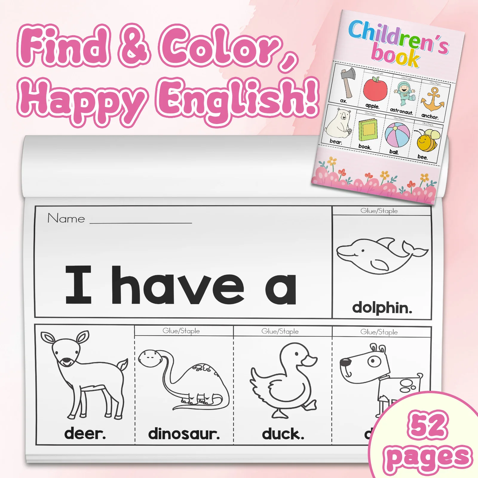 Engels woordboek voor kleuren, - Kids Education Learning recensie en prijs