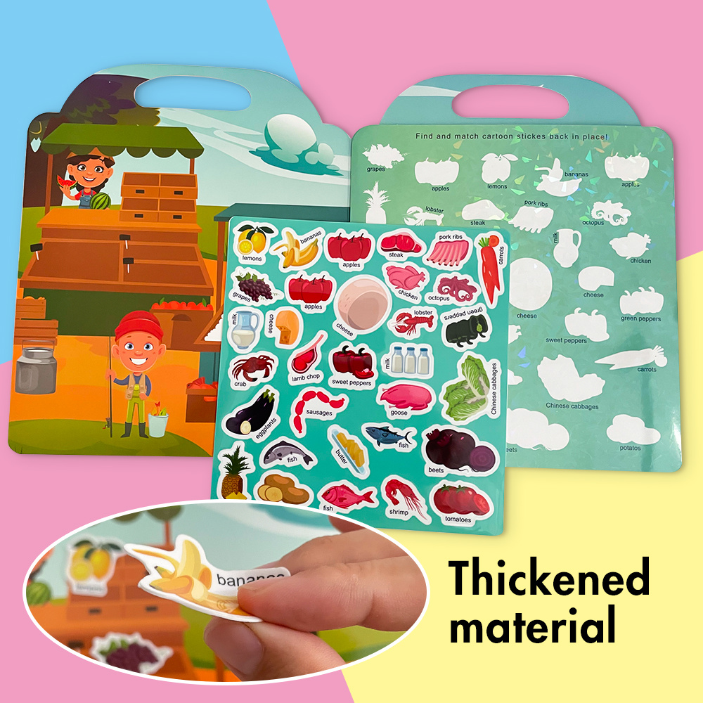 Boermarkt Thema Jelly Stickers - Kids Education News recensie en prijs