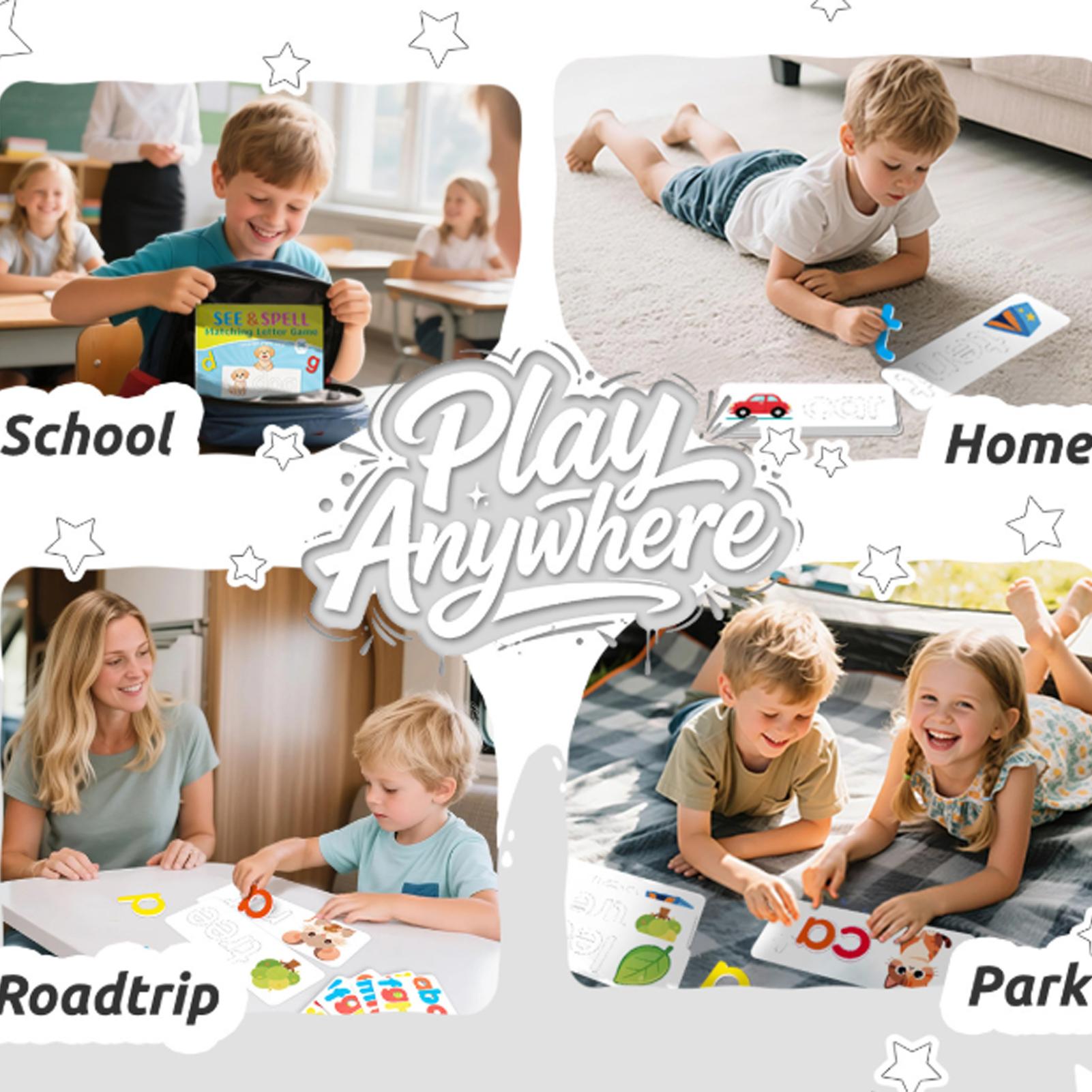 Letter Matching Game Alfabet F - Kids Education Words recensie en prijs