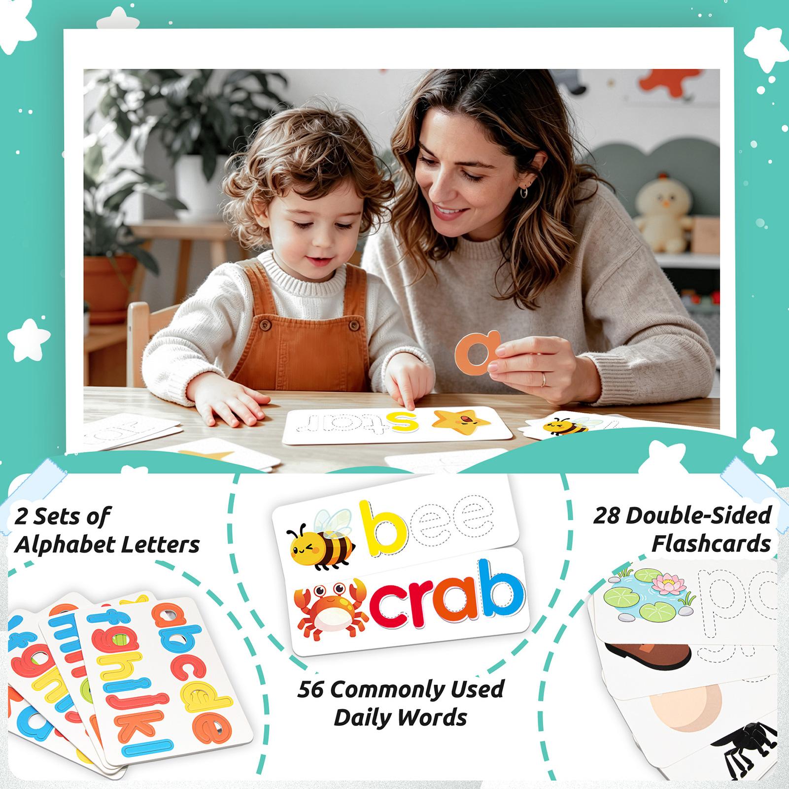 Letter Matching Game Alfabet F - Kids Education Words recensie en prijs