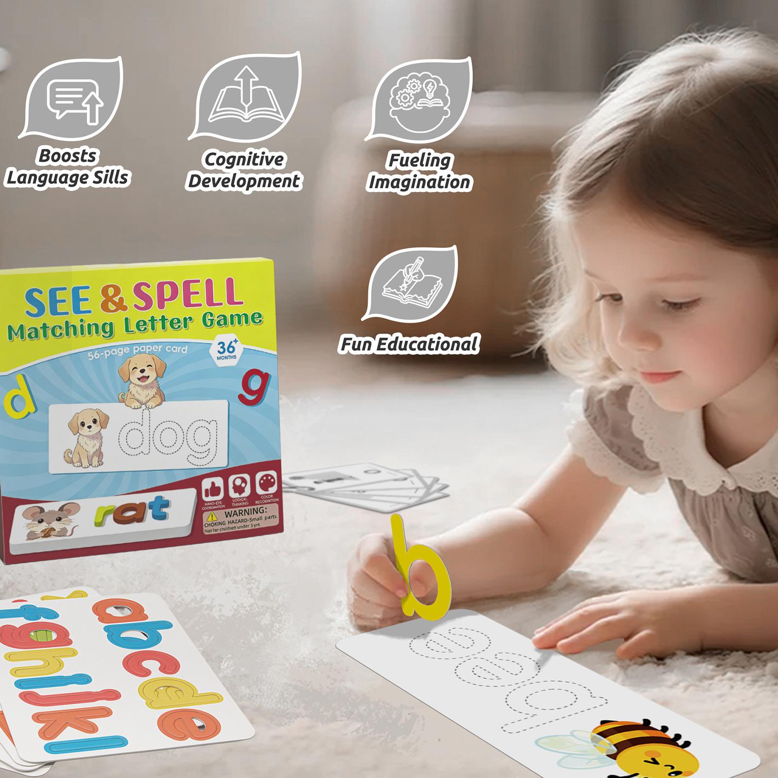 Letter Matching Game Alfabet F - Kids Education Words recensie en prijs
