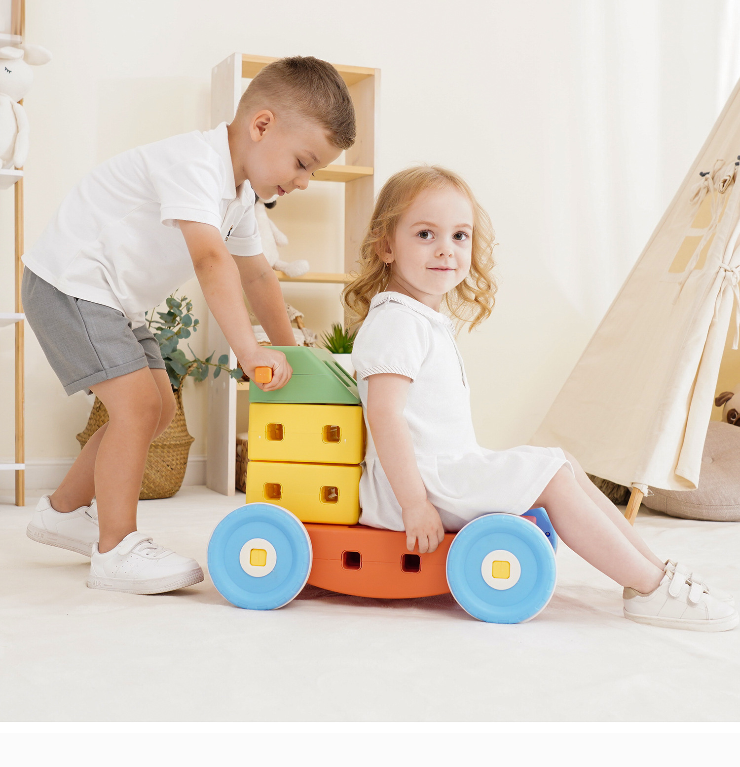 Bouwblokken voor peuters met w - Kids Education Age recensie en prijs