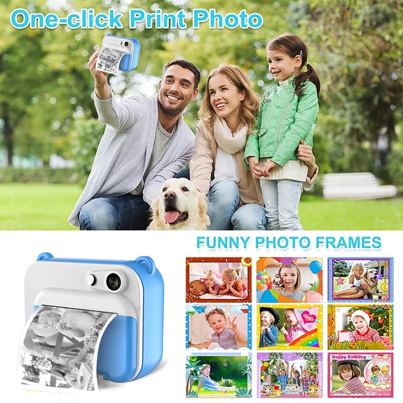 Kindercamera met print Instant - Kids Education News recensie en prijs