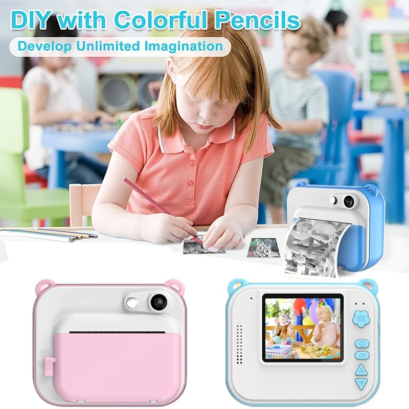 Kindercamera met print Instant - Kids Education News recensie en prijs